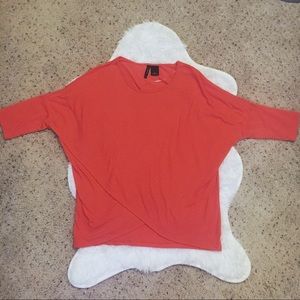 New Directions Cross Front Dolman Blouse